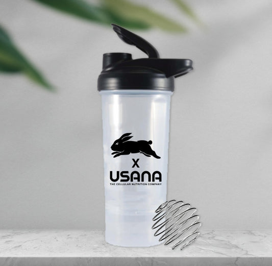 USANA x Rabbitohs Shaker Bottle