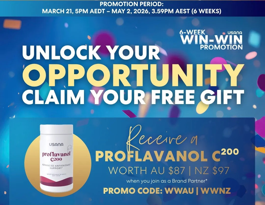 Enroll USANA Brand Partner and get FREE Gift
