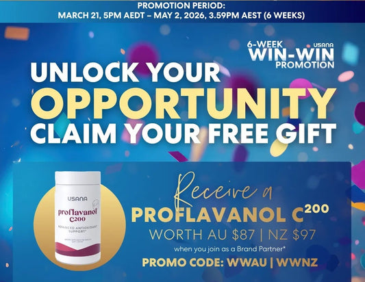 Enroll USANA Brand Partner and get FREE Gift